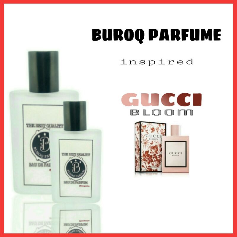 PARFUM GUCI BLOM FARFUM WANITA TAHAN LAMA NON ALKOHOL - inspired by BUROQ PARFUM