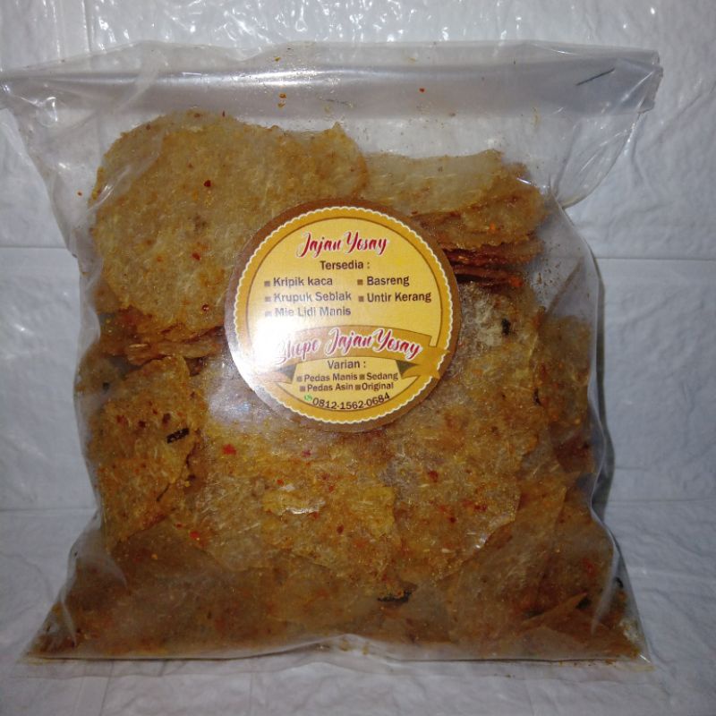 

KRIPCA SINGKONG PEDAS | KRIPCA VIRAL PEDAS UKURAN 125GR