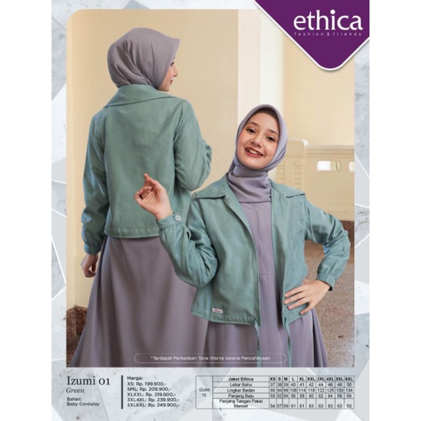 OUTER ETHICA IZUMI 01 JAKET ANAK