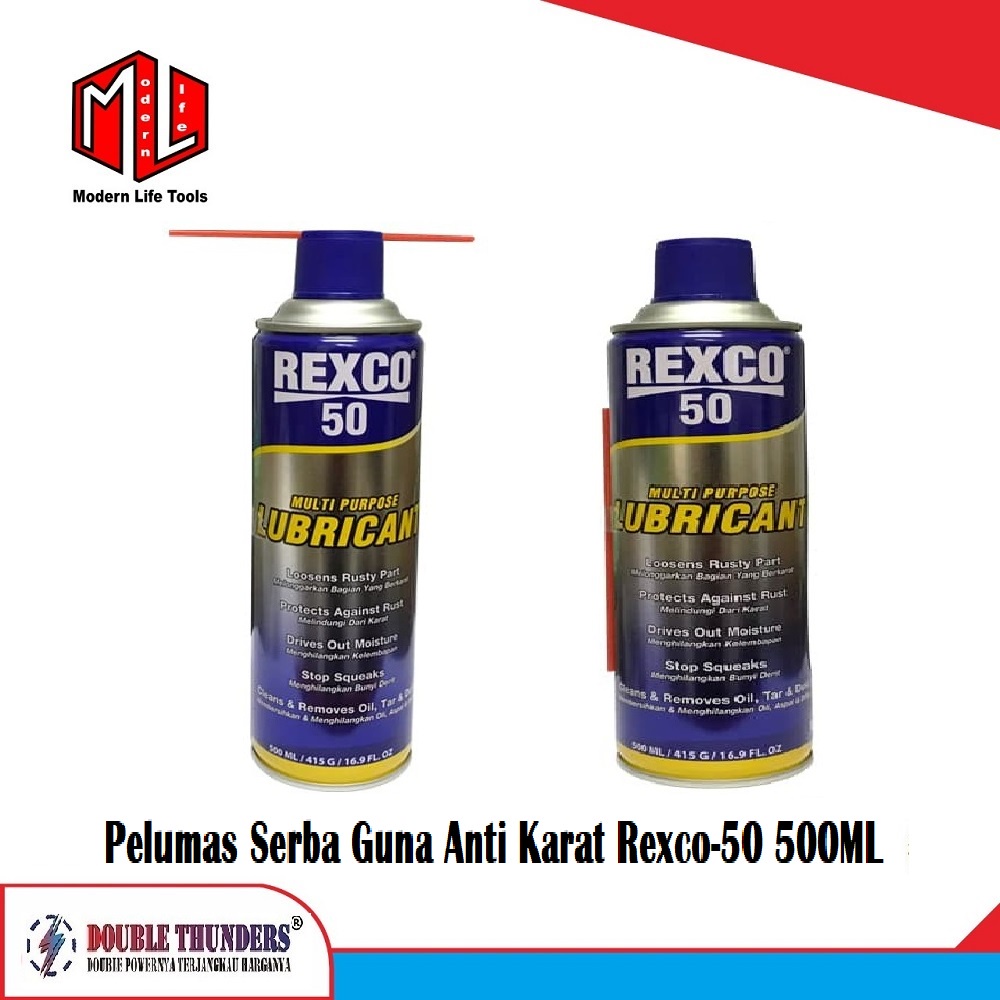 Rexco 50 Pelumas Serba Guna / Anti Karat MULTI LUBRICANT PURPOSE 500ml