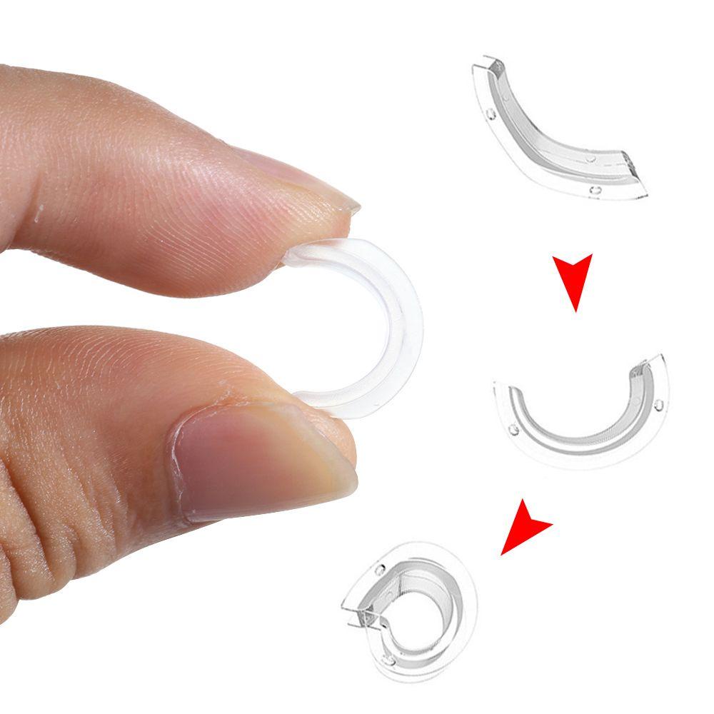 Lily 8pcs Ring Adjuster Aksesoris Cincin Invisible Ring Size Klip Ring Transparan Adjuster Ring Adjustment Pad