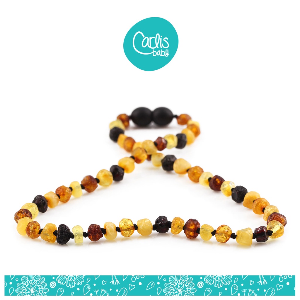 XB54M2-RAW Kalung Amber Tumbuh Gigi Bayi By Carlis Baby