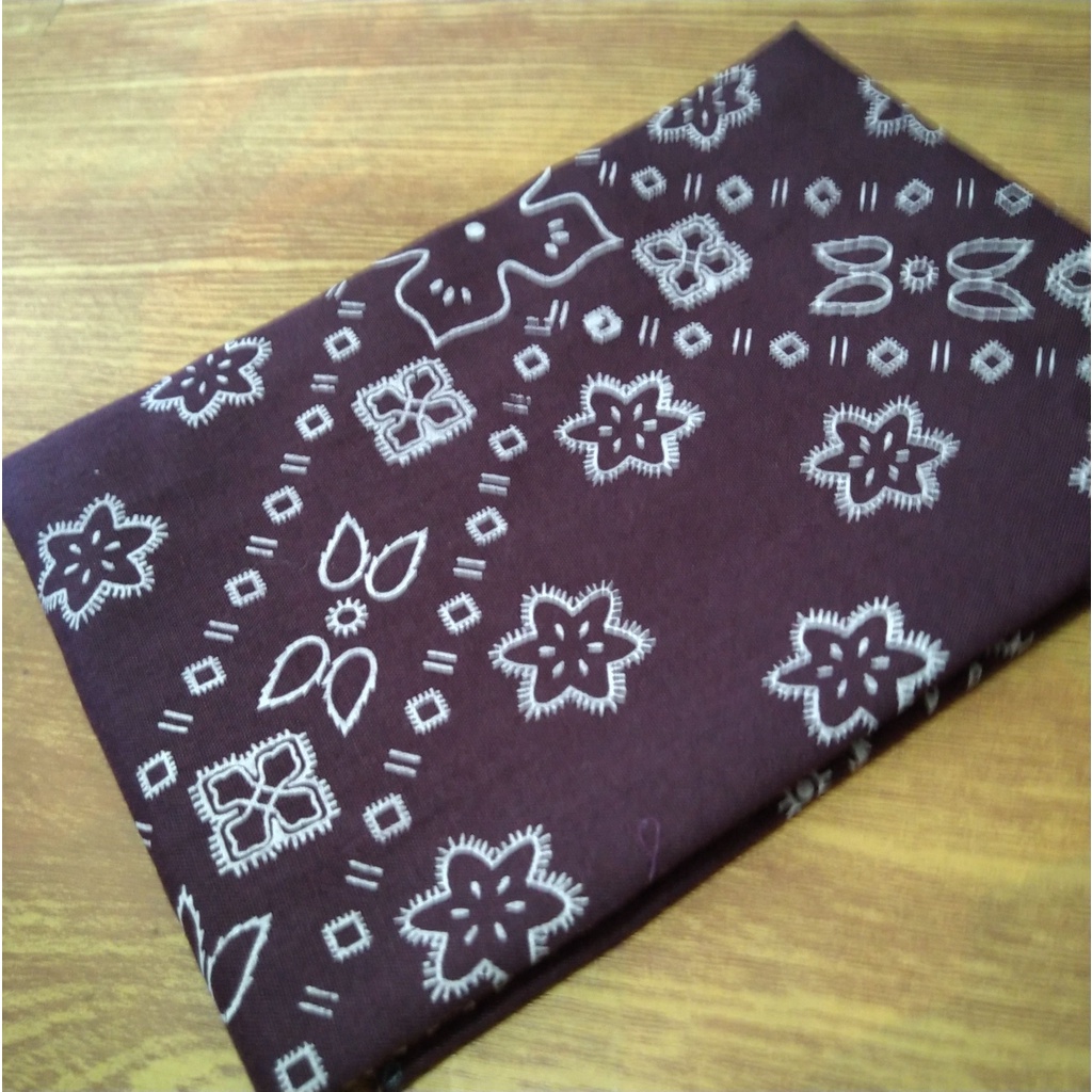 Slayer batik masker-Ungu Tua