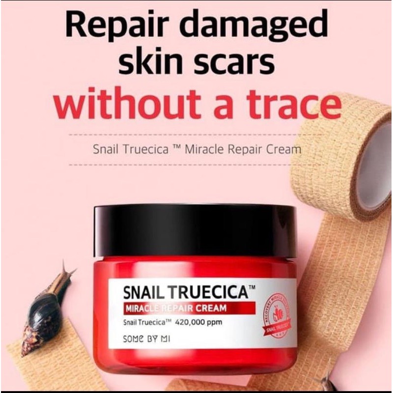 BPOM Somebymi snail truecica Cream