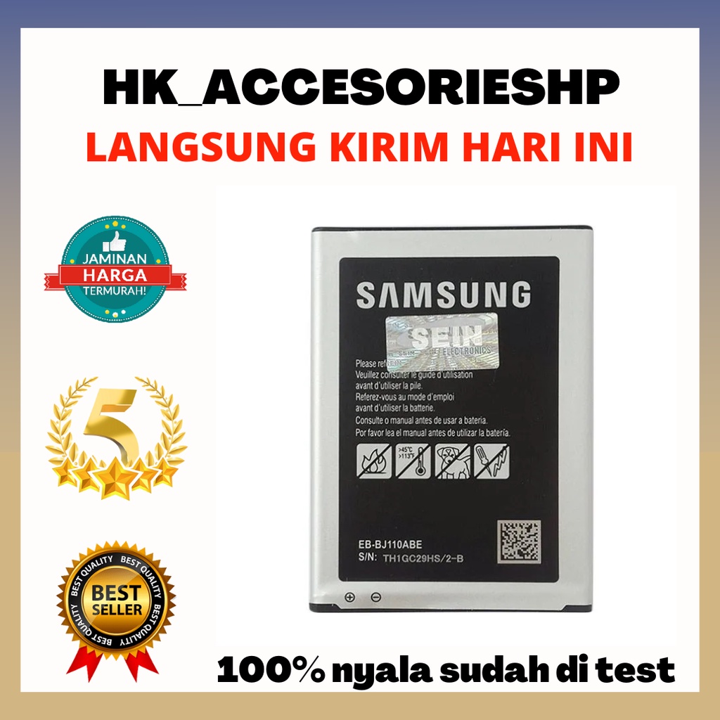 Baterai Samsung J1 Ace/J110 Original