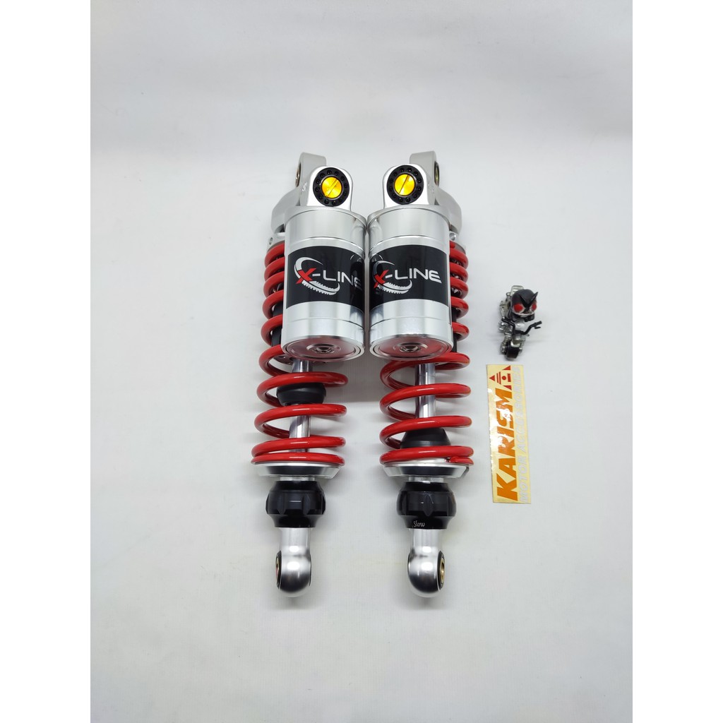Shock Belakang 280 Tabung Red 509 GP Series  X-Line