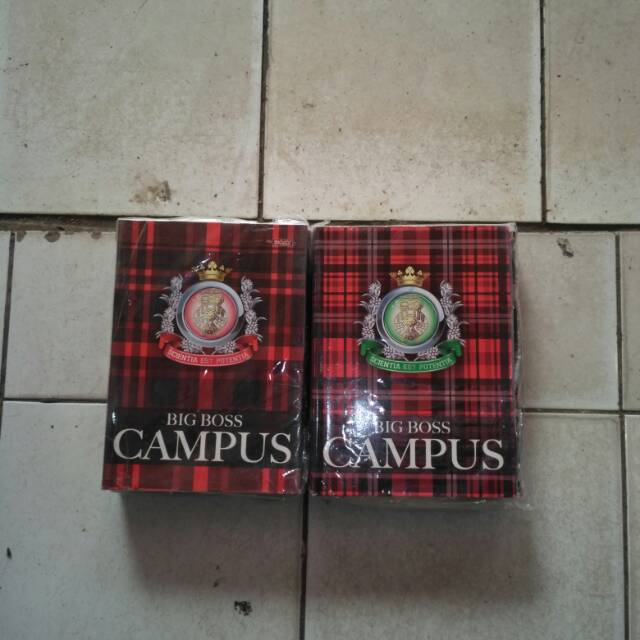 

Buku Tulis Anak Sekolah Merk Big Boss Campus isi 50 lembar.