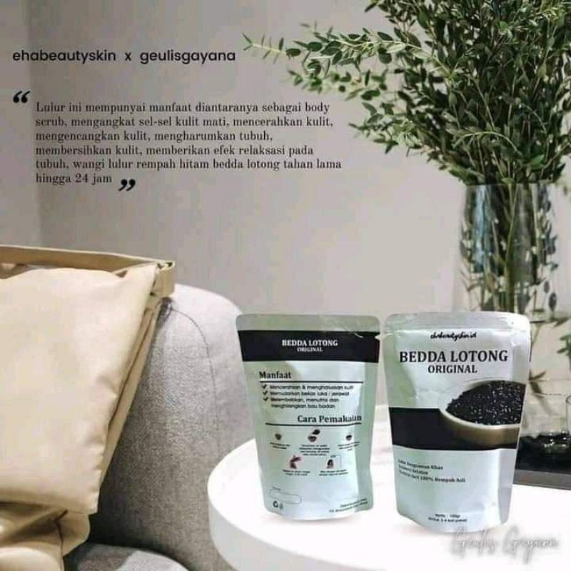 BEDA LOTONG LULUR BUGIS VIRAL PEMUTIH KULIT HERBAL