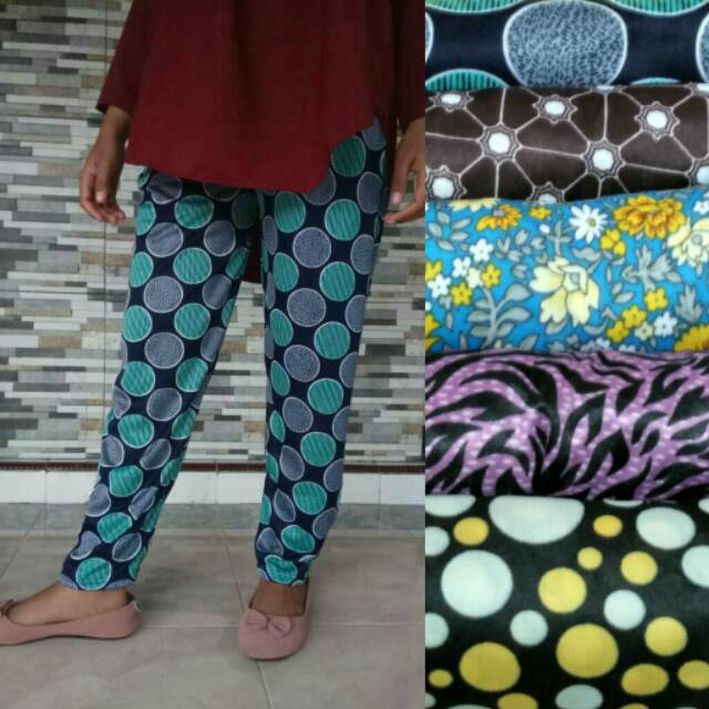 Celana harian wanita - celamis motif - celana tidur motif wanita Jumbo