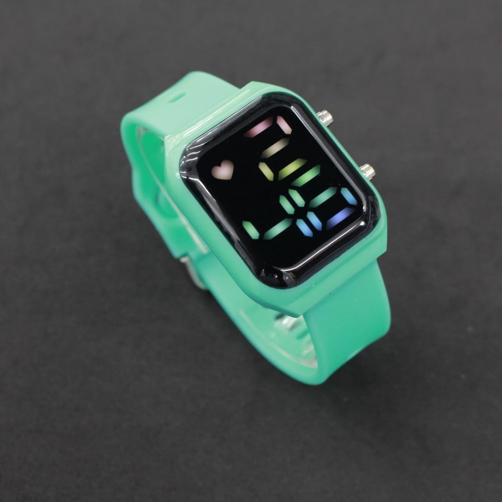 JAM TANGAN CEWEK/COWOK LEDWATCH COLORFULL.im/JAM TANGAN TERBARU/JAM TANGAN KEKINIAN/LEDWATCH COLORFULL/