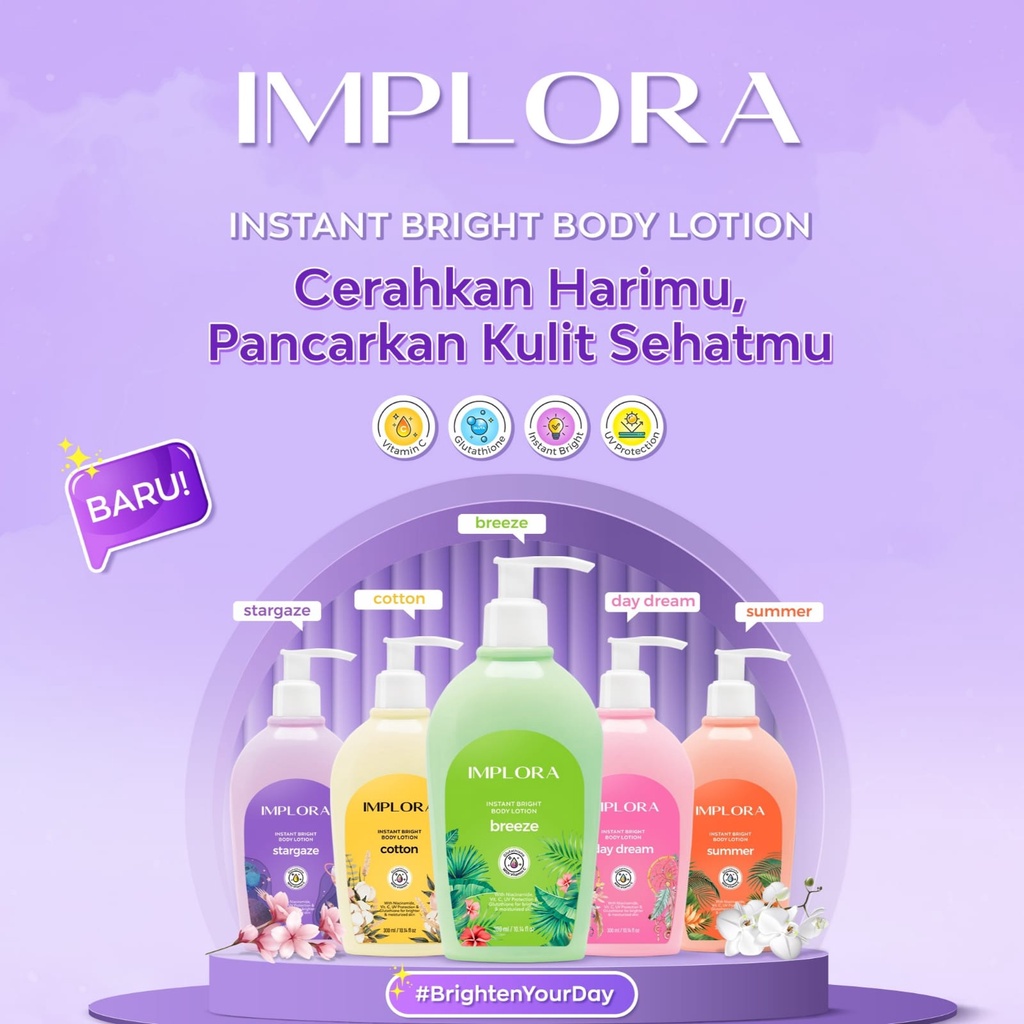 Implora Instant Bright Body Lotion