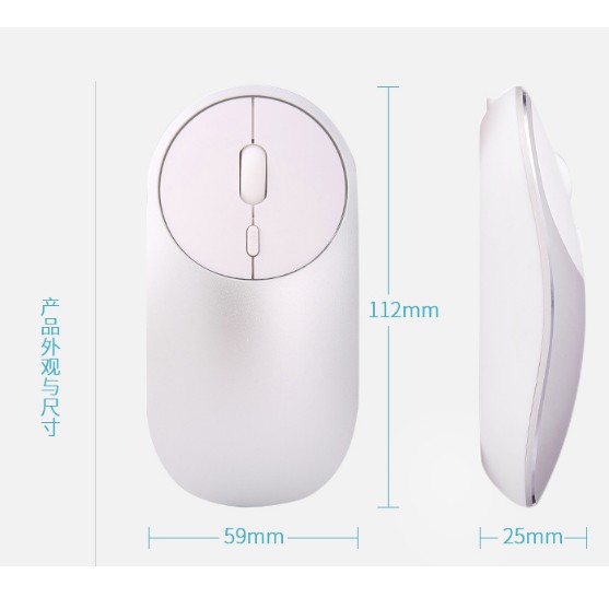 Mouse Bluetooth Wireless Rechargeable Good Quality