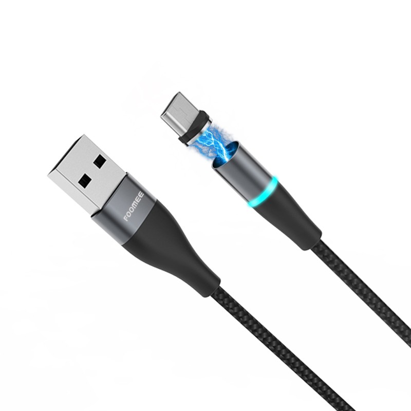 Kabel Magnetic Fast Charging Foomee DK12 Kabel Type C Fast Charging