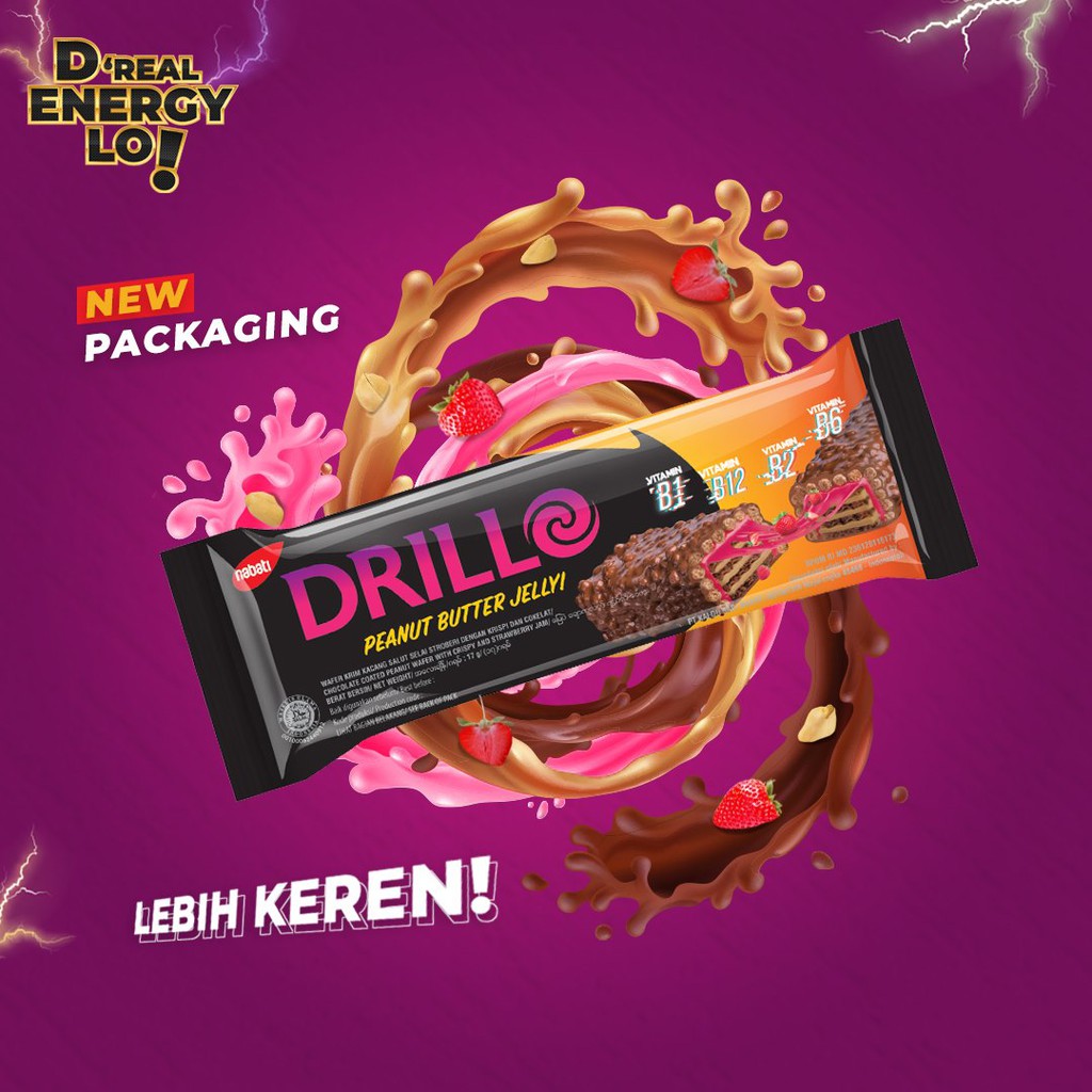 Nabati Drillo Peanut Butter Jelly