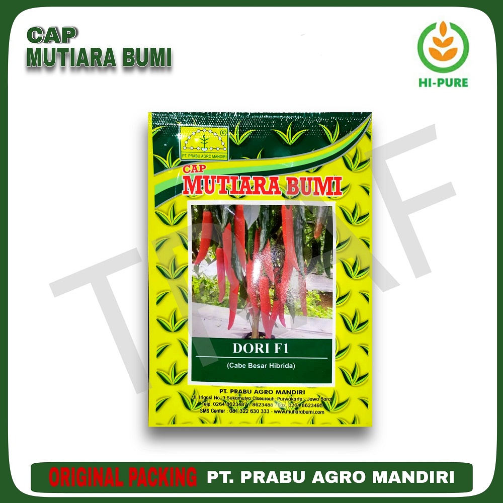 Cabe Cabai Besar Dori F1 Isi 10 Gram Cap Mutiara Bumi