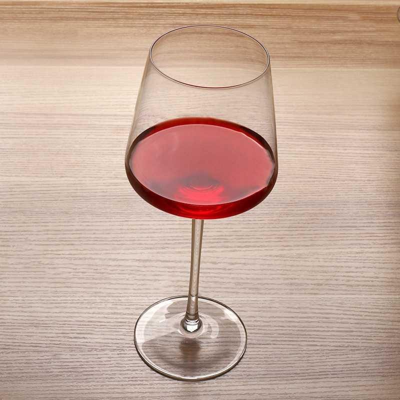 Gelas Cangkir Glass Crystal Wine Goblet 650ml - XR1030 - Transparent