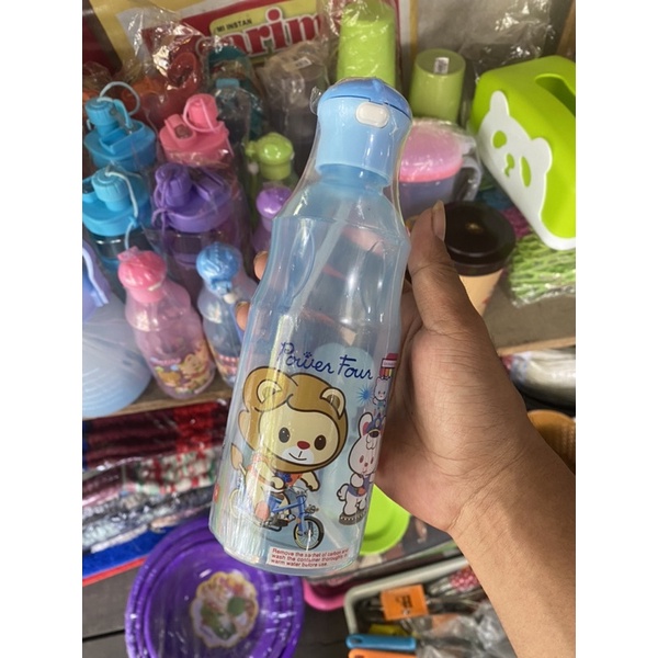 botol minum anak sedotan tynos Lionstar 450ML