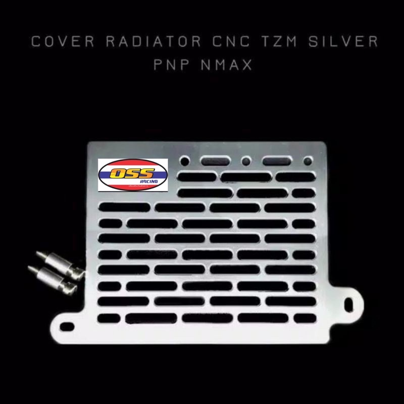 Tutup cover radiator nmax aerox lexi cnc tebal kualitas di jamin mantap COVER VARIASI RADIATOR AEROX LEXI NMAX