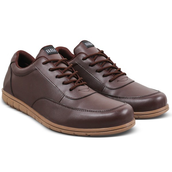 Sepatu Casual Kulit Sintetis Pria V 4491 Brand Varka Sepatu Semi Formal Kerja Kantor Harga Murah