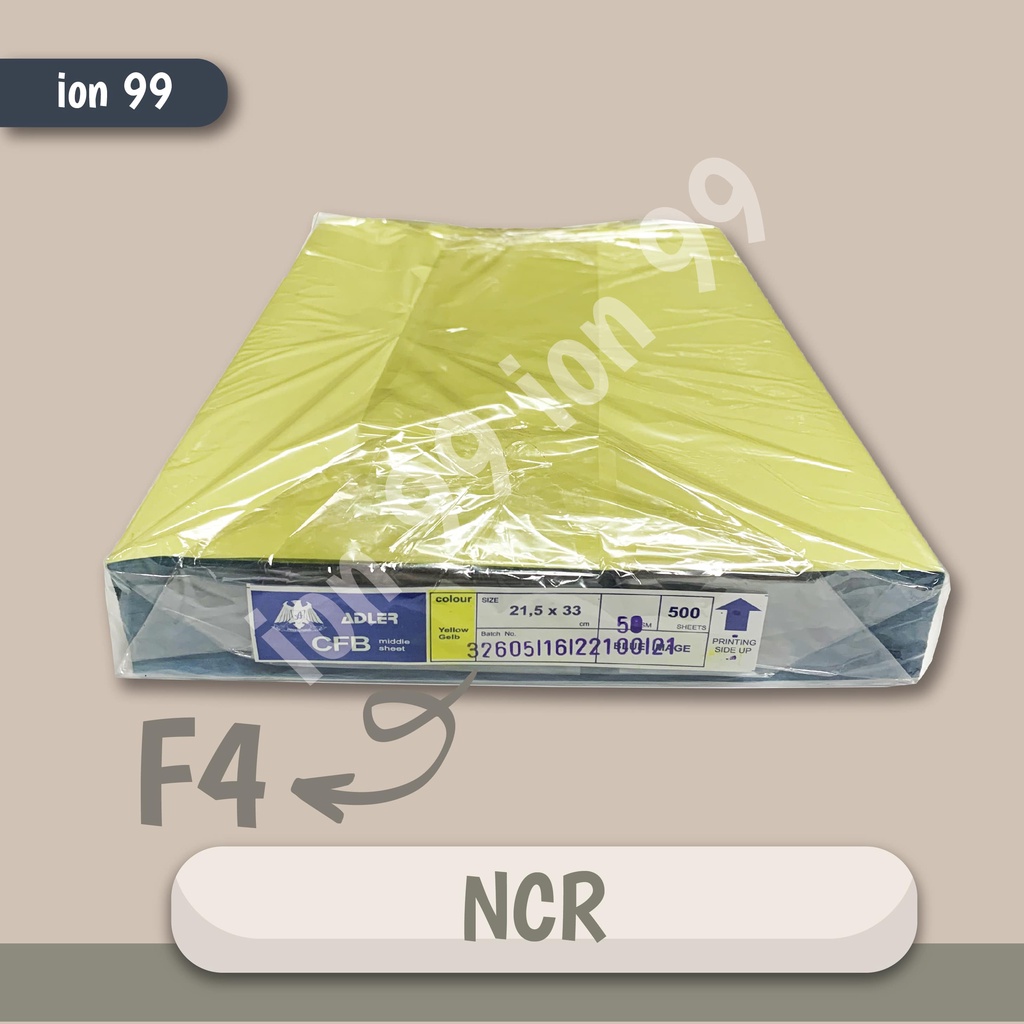 

Kertas NCR Middle Kuning F4 - Continuous Paper