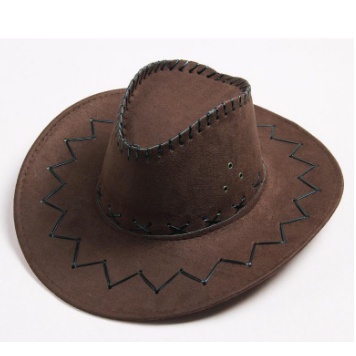 Topi Koboy Pria // Topi Cowboy  Amerika Laken Dewasa // Topi Koboy Kulit Asli // Topi Daun Lebar Terlaris