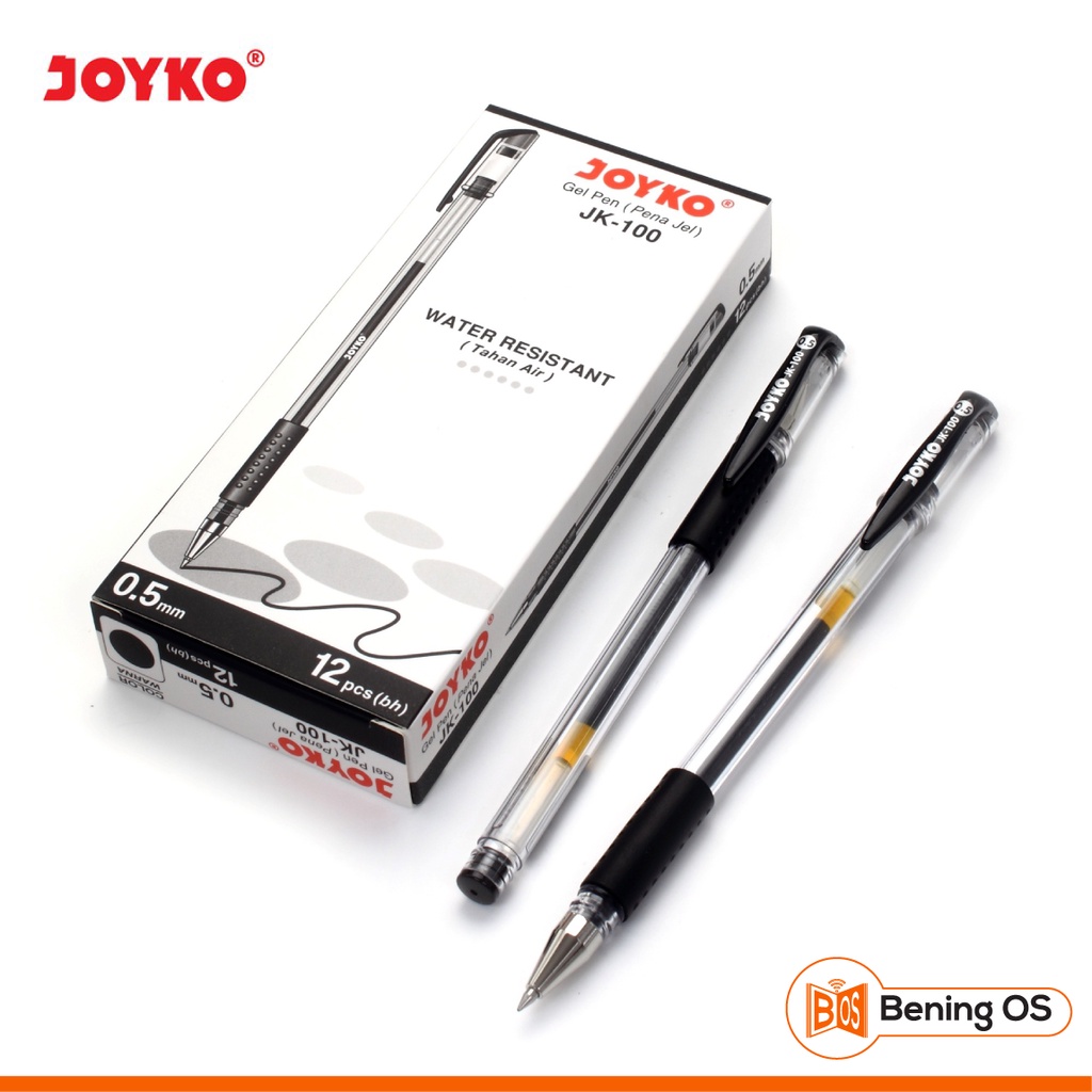 

Pulpen Gel Joyko - JK-100 (Original)
