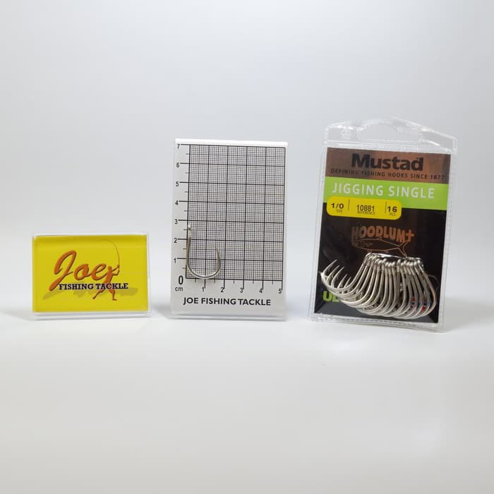 Terbaru Mustad 1/0 Jigging Single Hook 10881Np-Dt Mata Kail Pancing Jig