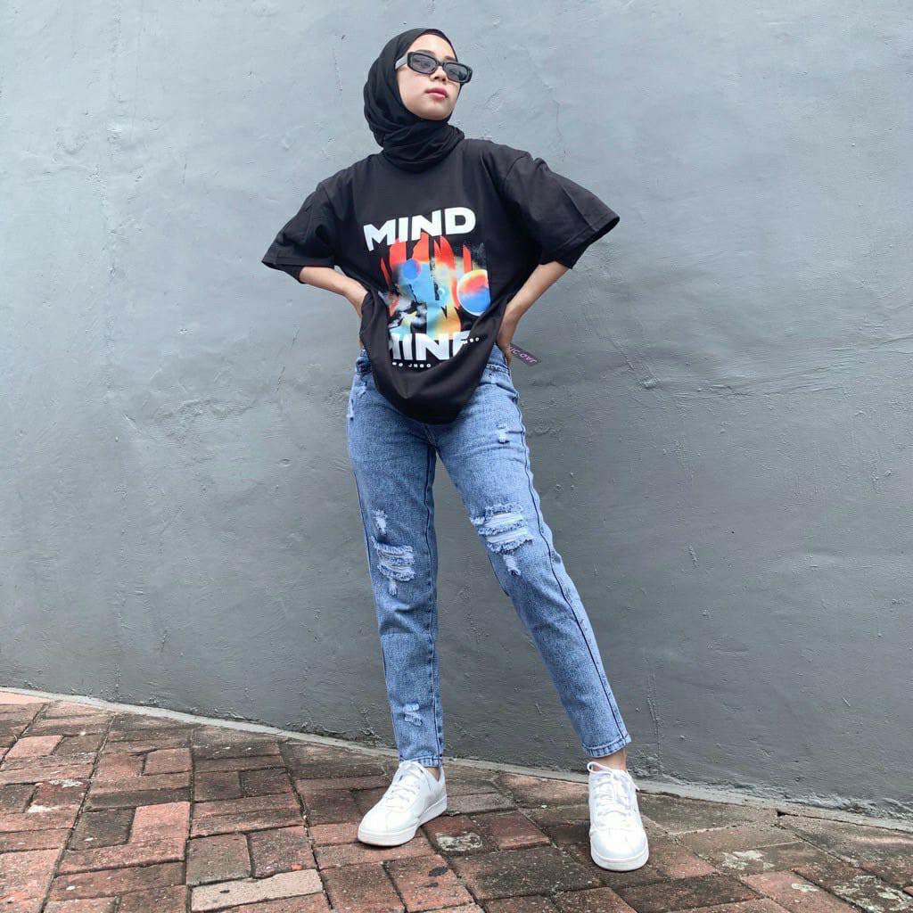 ATASAN WANITA TERBARU Oversize Mind / T-Shirt Mind Mine Oversize Tee Wanita