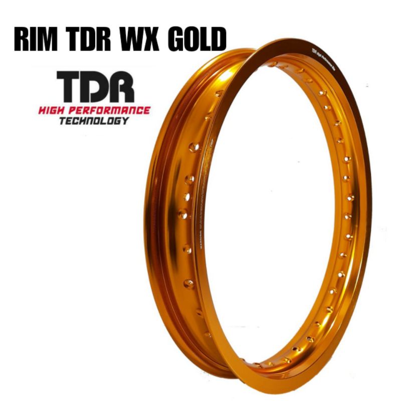 Velg TDR Gold ring 17 UK 160 dan 185 ASLI TDR
