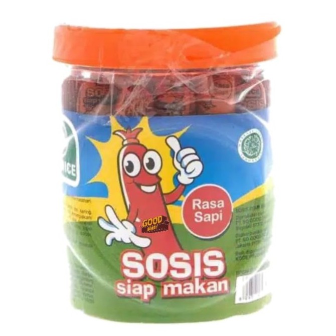 

SoNice Sapi - Sosis Sapi Siap Makan - 1 Toples