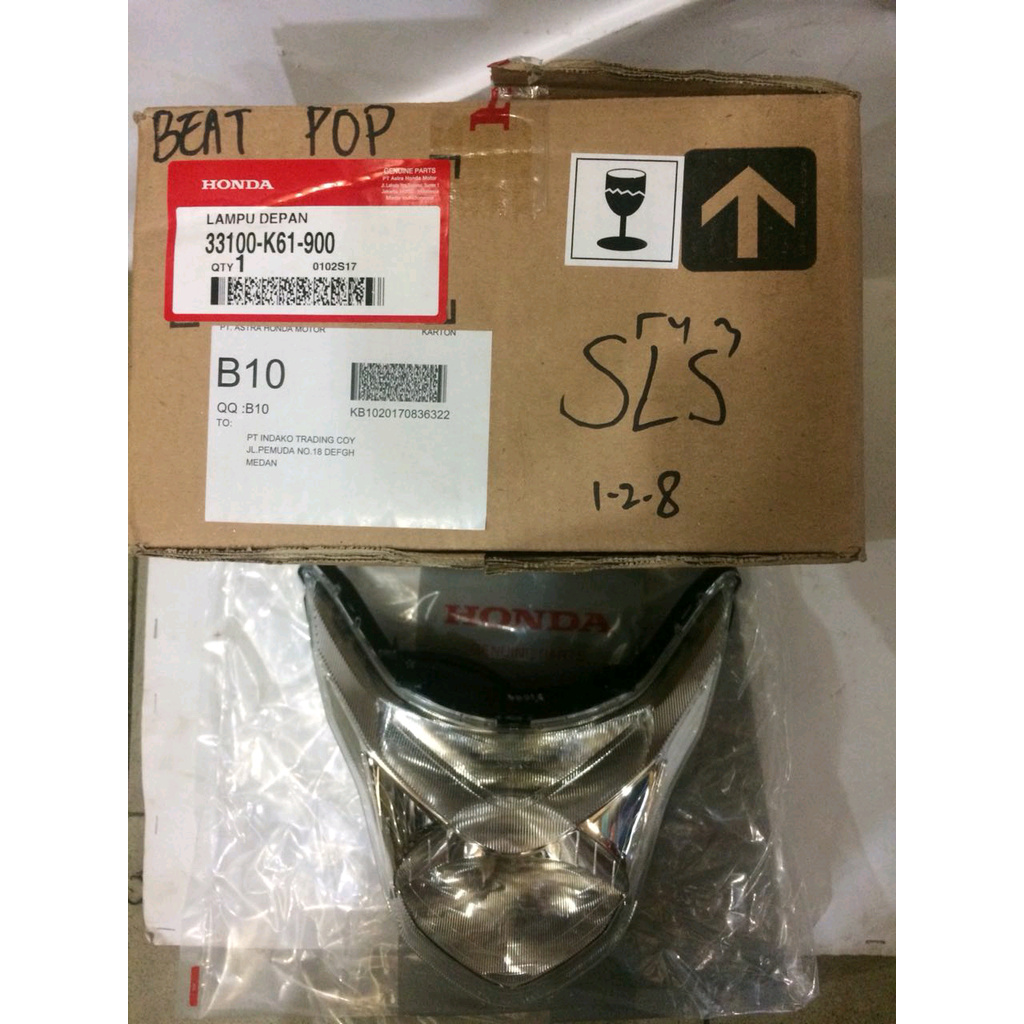 HEAD LAMP LAMPU DEPAN BEAT POP ORIGINAL