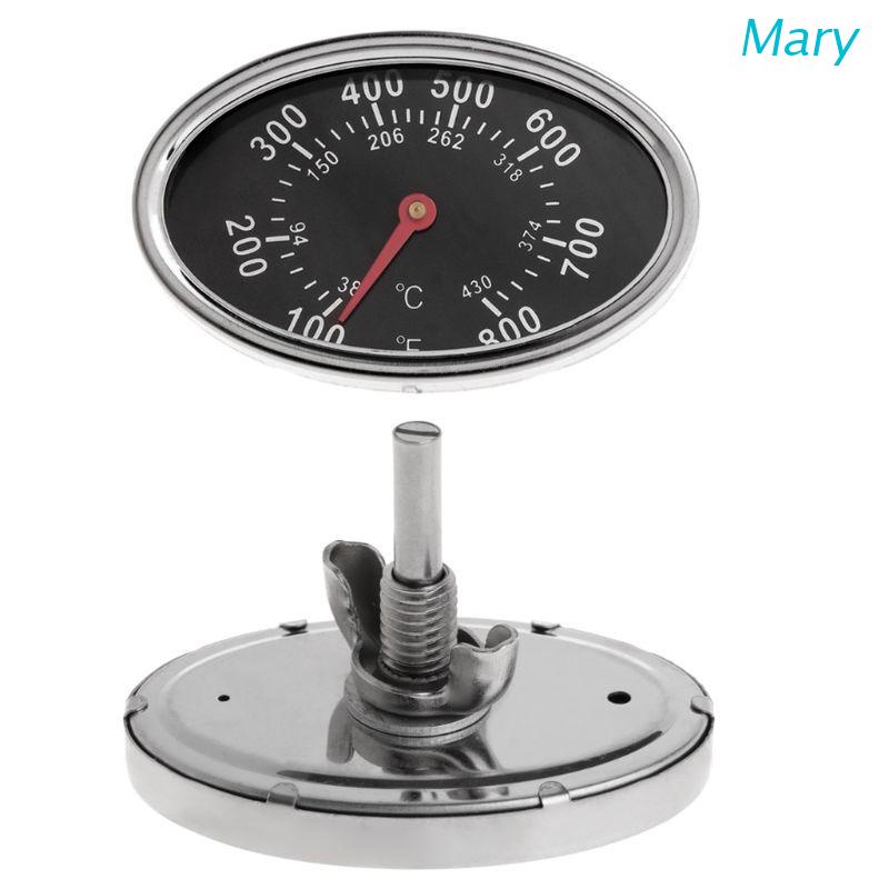 Mary Termometer BBQ Profesional Bentuk Oval Dengan Butterfly Mother