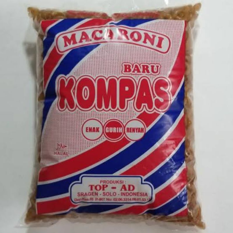 Kerupuk Makaroni Mentah Kompas / Macaroni Mentah