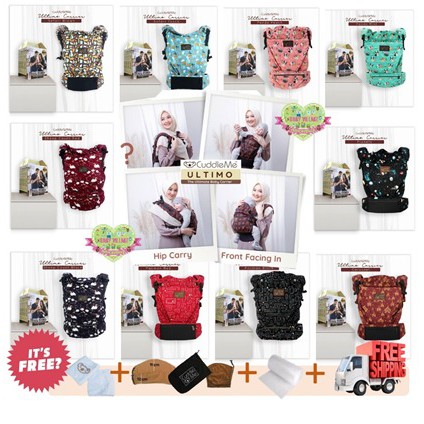 CUDDLE ME ULTIMO GENDONGAN BABY CARRIER DARI CUDDLE ME ULTIMO