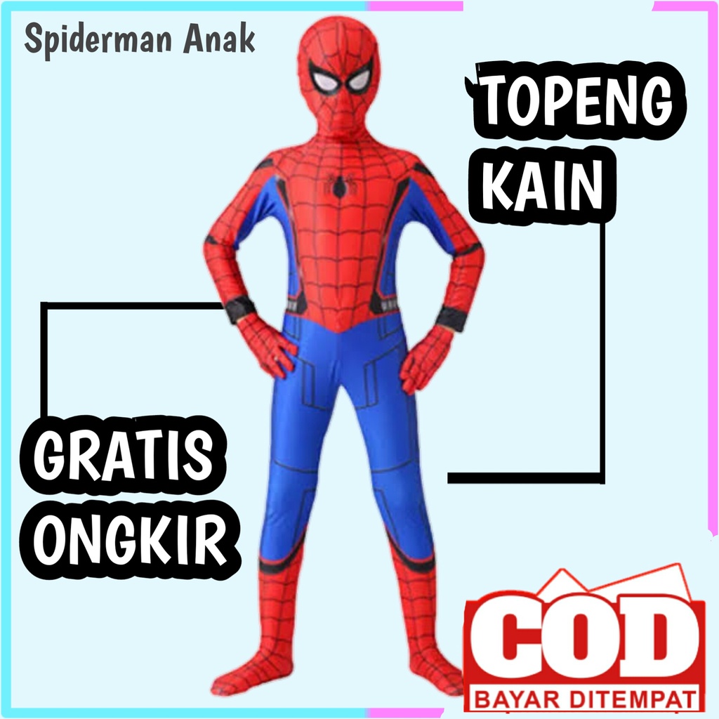 Baju Spiderman Anak