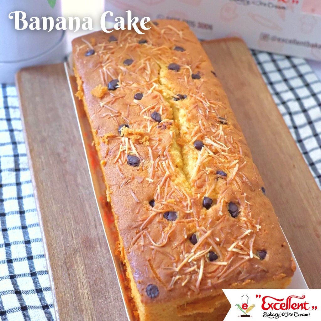 

BANANA CAKE / CAKE ULANG TAHUN / CAKE LOYANG / KUE ULANG TAHUN