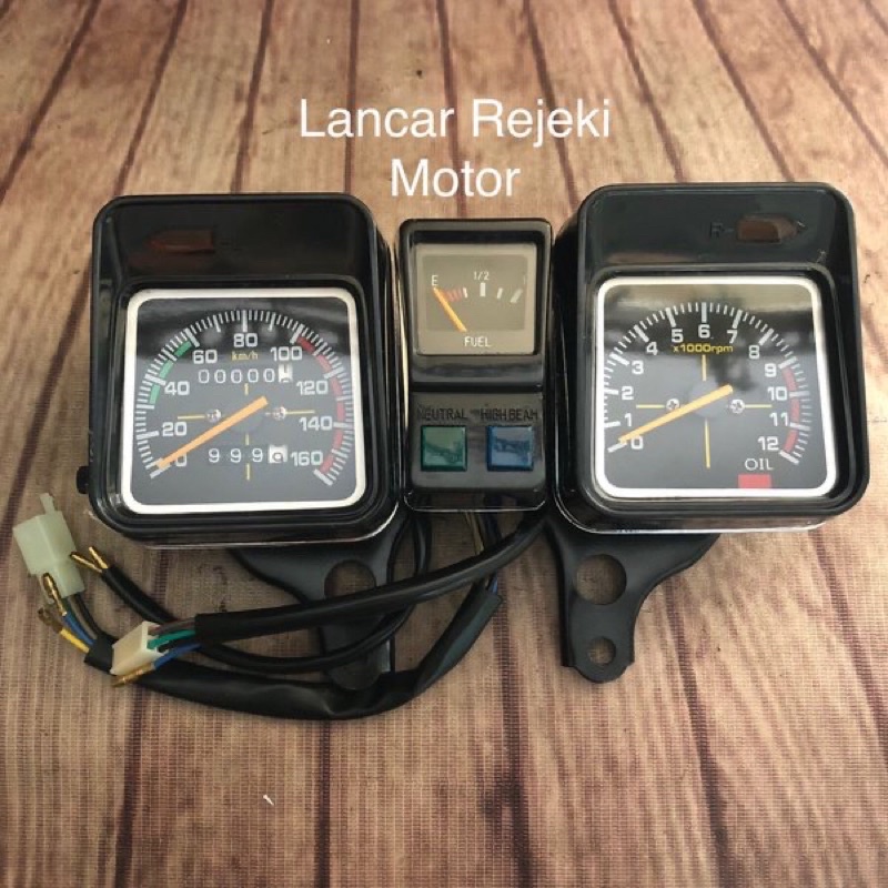 Speedometer Spidometer Kilometer Assy Komplit RXK RX King Old Kotak