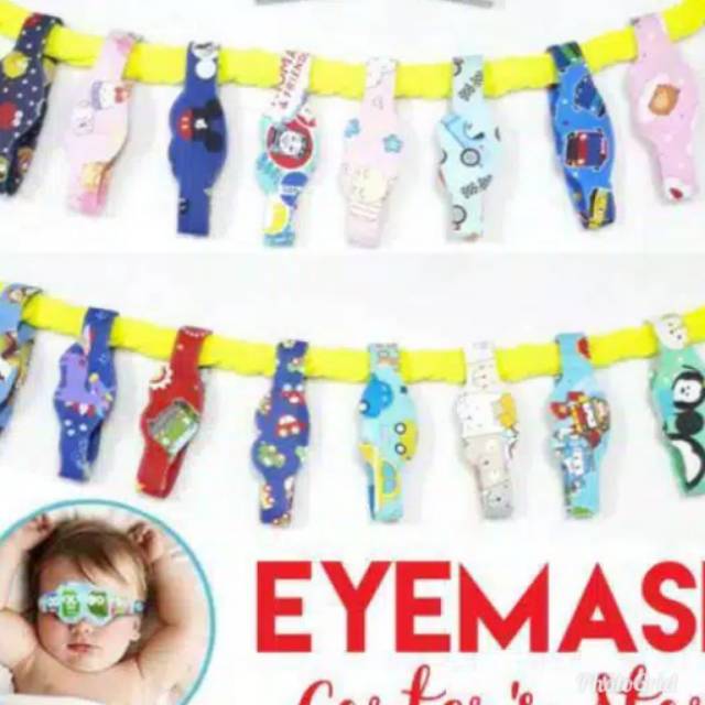 Eye mask / kaca mata jemur bayi