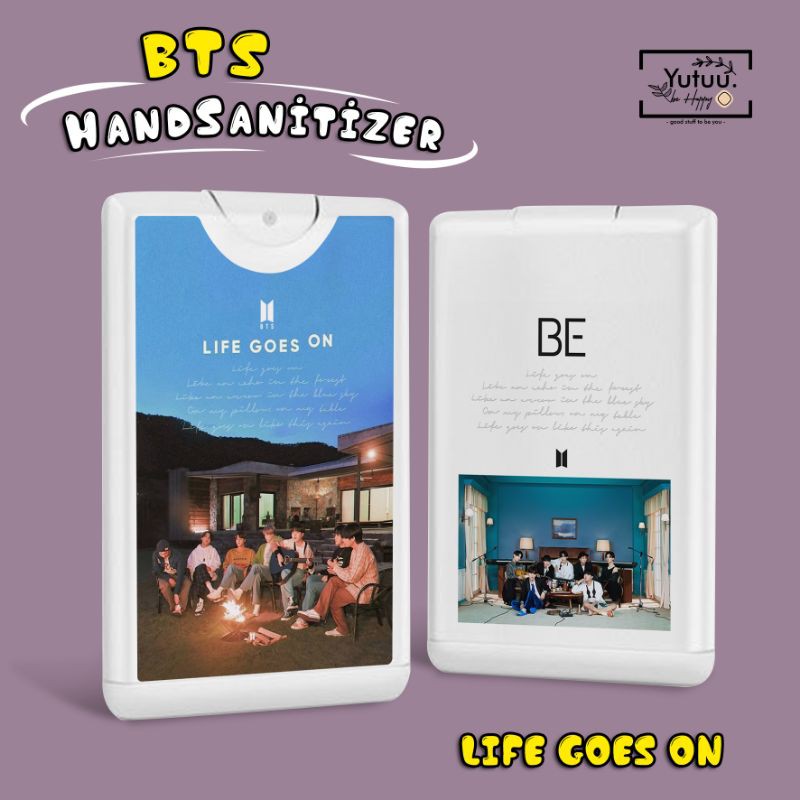 BANGTAN HANDSANITIZER POCKET SPRAY / KPOP HANDSANITIZER (FREE PHOTOCARD) fanmade