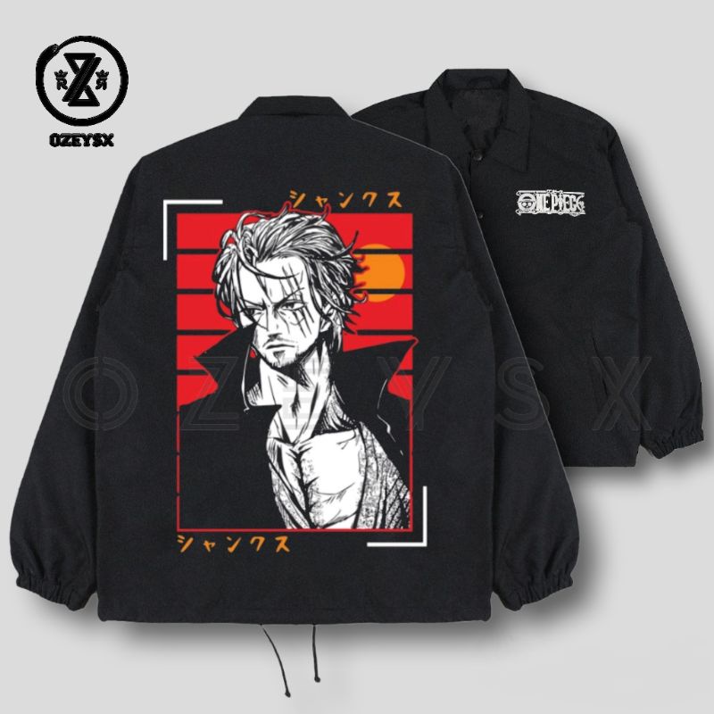 Jaket Coach Parasut Anime Ichigo Dewasa Unisex Premium / Coach Jaket Anime Terbaru Murah [COD]