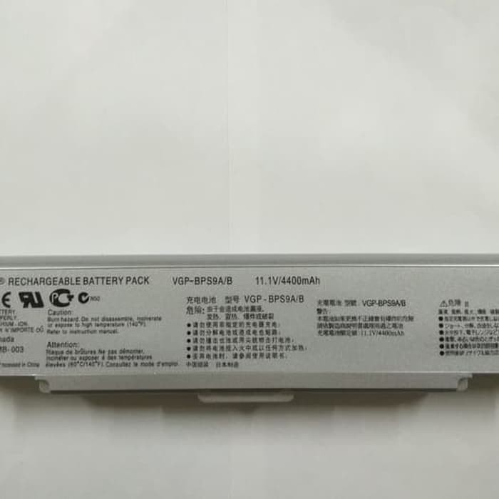 Dijual Baterai Original Sony Vaio VGN AR VGN CR VGN NR  VGN SZ VGP BPL9 Diskon