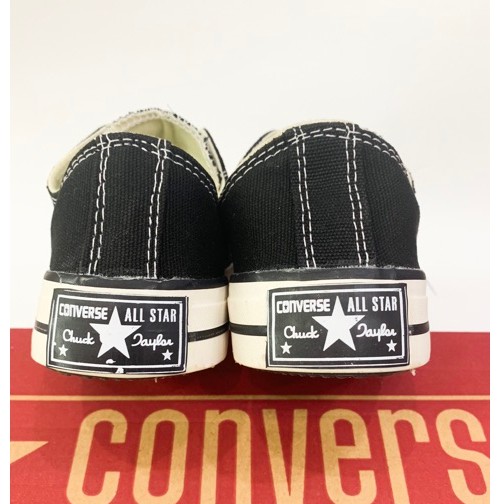 ( READY ) CONVERS ALL STAR CLASSIC HITAM / PUTIH | KUALITAS IMPORT VIETNAM I SEPATU PRIA DAN WANITA I 70'S LOW I SEPATU CASUAL