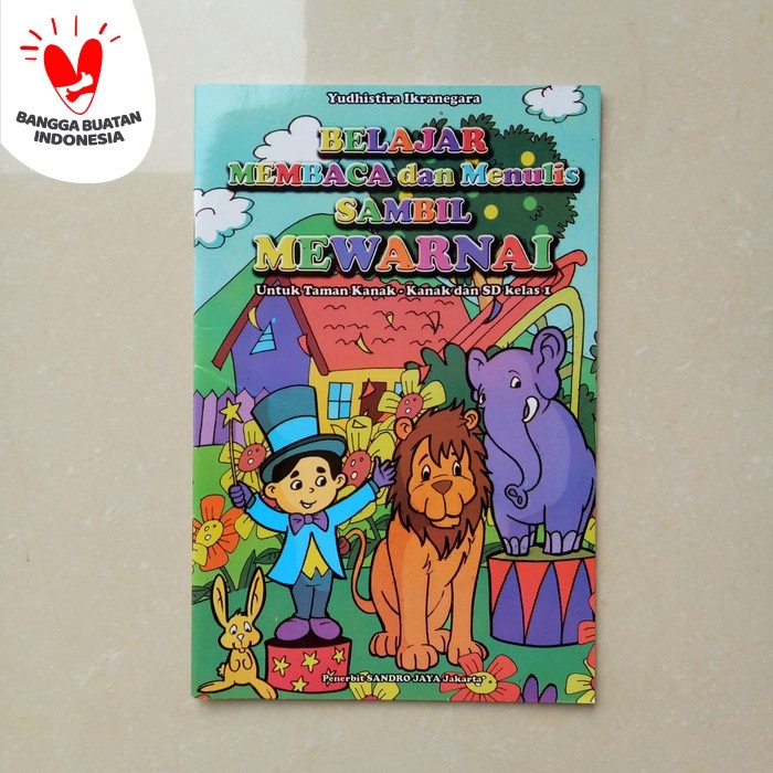 Jual Buku Anak TK SD kelas 1 Belajar Membaca dan Menulis sambil