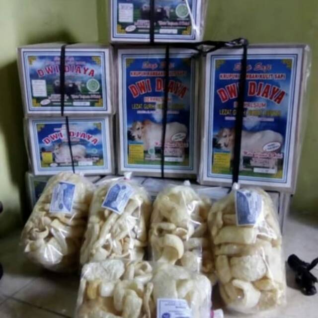 

Kerupuk Rambak Sapi dan Kerbau Dwi Djaya 250gram