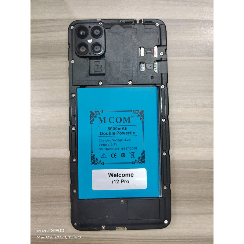 Battery Batre Baterai Double Power Mcom Welcome i12 Pro