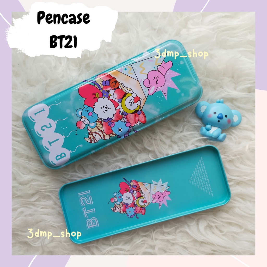 Pencase Tempat Kotak Pensil BT21 BTS KPOP