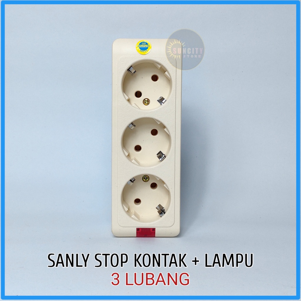 Swangoose Stop Kontak Arde 2/3/4/5 Lubang