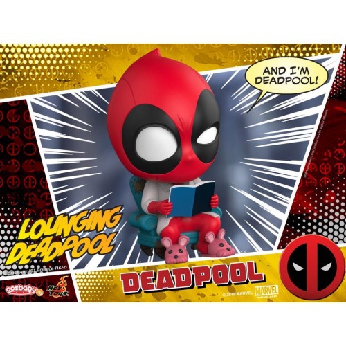 HOT TOYS COSBABY 485 LOUNGING DEADPOOL