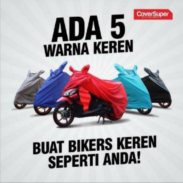 Cover / Selimut Motor COVERSUPER Original Khusus Sport / Big Skutic