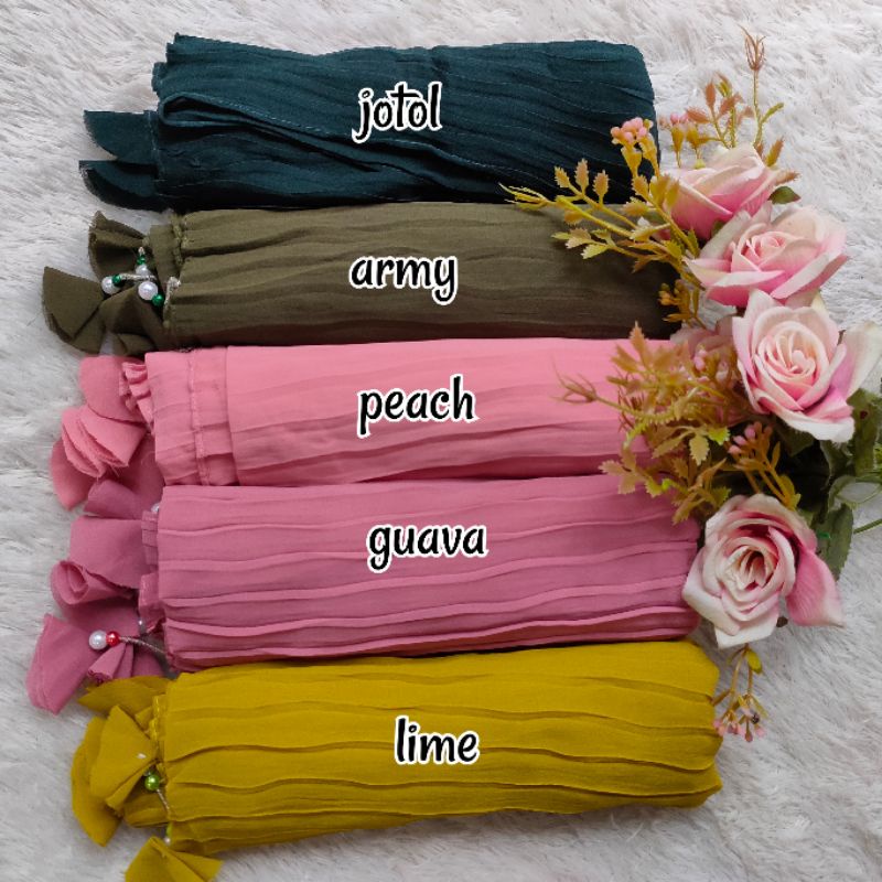 PASHMINA PLISKET GELOMBANG / PASHMINA FULL PLISKET / PASMINA PLISKET PREMIUM / PASMINA PRISKET / JILBAB PASMINA / PASHMINA CERUTY